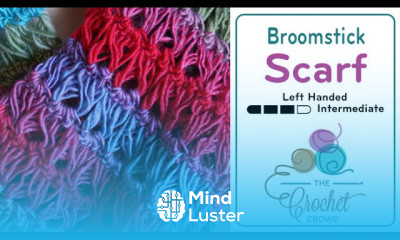 Left Hand Crochet Broomstick Lace The Crochet Crowd