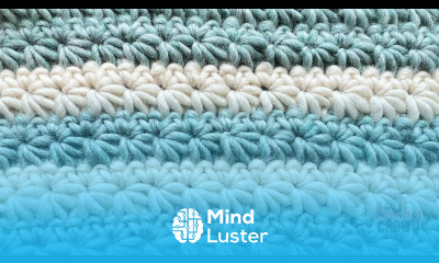 Left Hand Crochet Star Stitch For Beginners