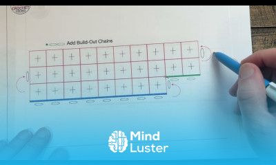 Lesson 8 Adding Builder Chains Crochet Alphabet Numbers Pillows