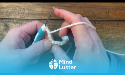 Left Hand Lesson 15 Adding More Chains Before Turn Crochet Alphabet Numbers Pillows