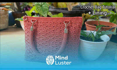 Cara Membuat Tas Rajut Pola Dc7Tog Crochet Bag Tutorial