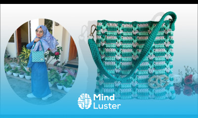 Tas Rajut Santai Model Modern Crochet Bag Tutorial