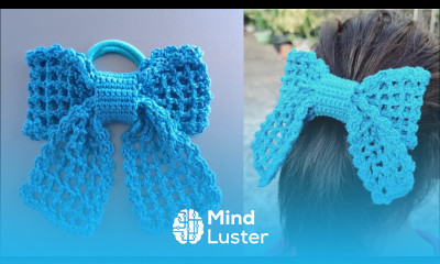 Crochet Hair Band Cara Membuat Pita Ikat Rambut Rajutan