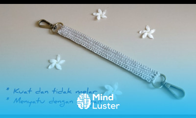 Tutorial Handle Tas Selempang Rajutan Dua Pengait