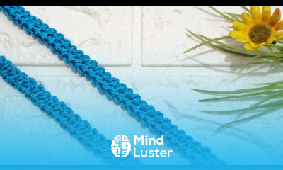 Cara Membuat Tali Tas Rajut mini Crochet Bag Strap