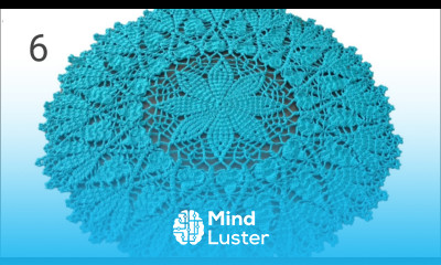 How to make a Crochet Tablecloth Part 6 6 Taplak Meja