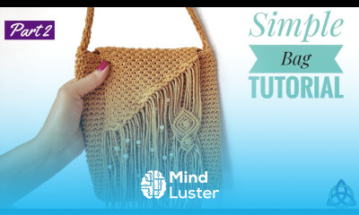 DIY Simple Bag Tutorial SUMMER Bag 2019 Part 2