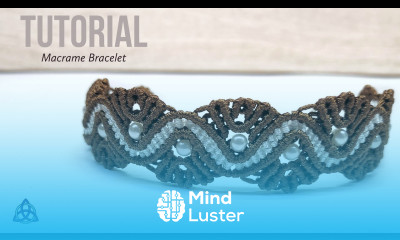Macrame Bracelet Tutorial Macramé‎ Pulsera Macrame Jewelry DIY