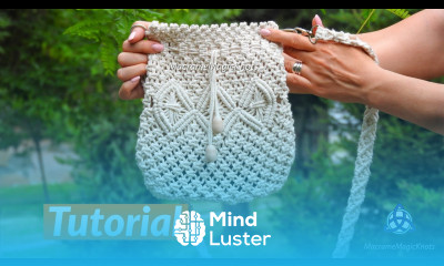 Casual Macrame Bag Tutorial UNIQUE Macrame Pattern