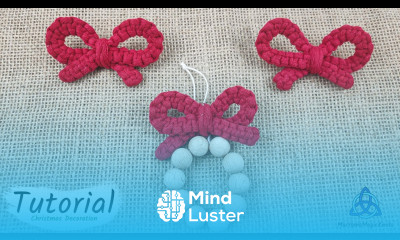 DIY Macrame Tie EASY Christmas Decoration