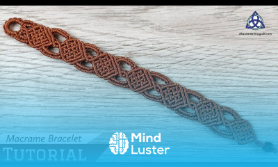 Macrame Bracelet Tutorial ADJUSTED for Macrame Beginners