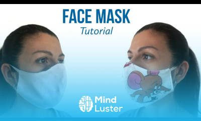 How to make FACE MASK Tutorial EASY Sewing Face Mask DIY FACE MASK