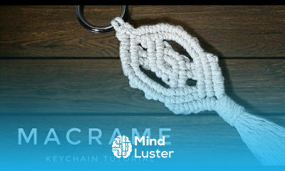 DIY Macrame Celtic Keychain Pattern Macrame FOR BEGINNERS