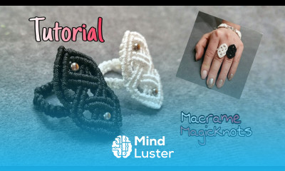 Macrame Celtic Ring Tutorial How To Make Celtic Knot Macrame Magic Knots