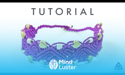 NEW BRACELET PATTERN Macrame Bracelet with Beads Tutorial DIY Bracelets