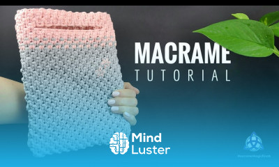 Macrame Bag Tutorial for BEGINNERS DIY Bag No Sew