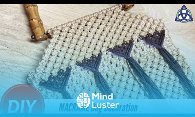 DIY Macrame Bag Decoration Decoration Crafts