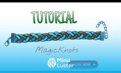 Micro macrame friendship bracelet DIY