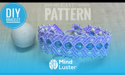 Macrame Bracelet Tutorial Simple Macrame Pattern