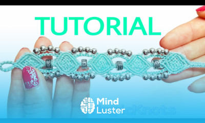 Learn Macrame Tutorial Bracelet Frozen - Mind Luster