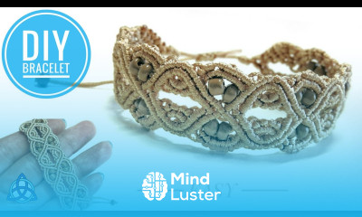 Macrame Bracelet Tutorial Celtic Style EASY and Simple Macrame Design