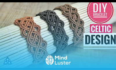 Celtic Macrame Bracelet DIY EASY DIY IDEA