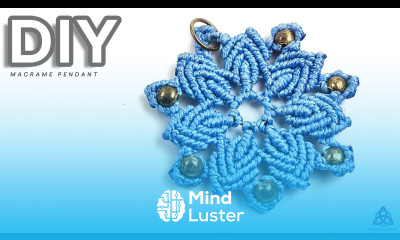 DIY Macrame Mandala Flower Tutorial