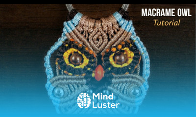 Angry Macrame Owl Keychain Tutorial Macrame Decor DIY Macrame Owl Wall Hanging