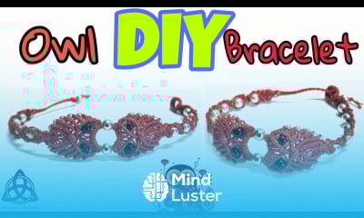 Macrame Bracelet Tutorial Easy Owl Twins DIY