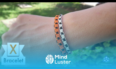 X Friendship Macrame Bracelet Tutorial