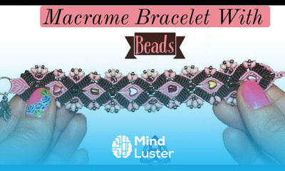Macrame Bracelet With Beads Tutorial by Macrame Magic Knots