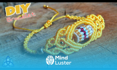 Macrame Bracelet Tutorial EASY DIY CRAFT IDEA