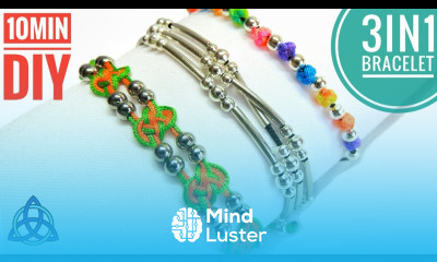 DIY Friendship Bracelets 3 SUPER EASY Macrame Bracelet Craft