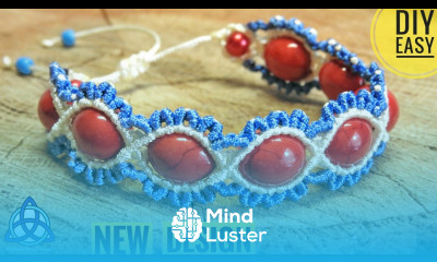 DIY Wavy Macramé Bracelet with Beads NEW Macrame DESIGN