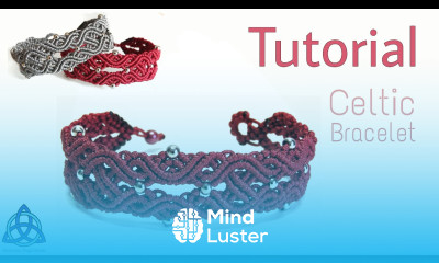Macrame Bracelet Tutorial Celtic Knot Design