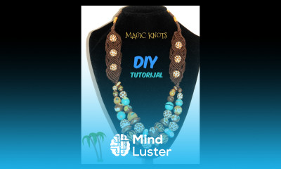 How to make macrame necklace My Africa DIY