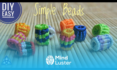 How to Make Macrame Beads DIY Perles de Macramé