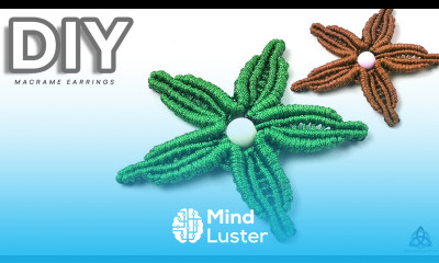 Easy Macrame Flower Tutorial