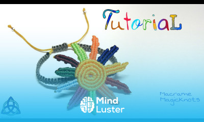 Macrame Bracelet Tutorial Sunflower Friendship