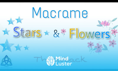 Macrame Flowers Stars by Macrame MagicKnots