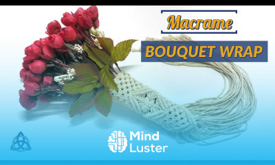 Macrame Bouquet Wrapping Tutorial Wedding Bouquet DIY