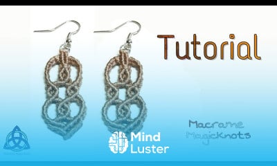 Macrame Earrings Tutorial Super Wavy
