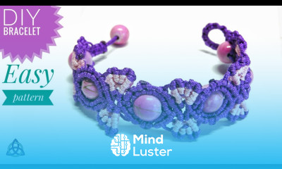 Macrame Bracelet Tutorial Macrame Butterfly Design