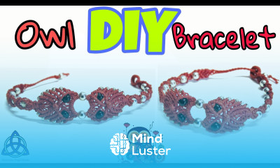 Macrame Bracelet Tutorial Easy Owl Twins DIY