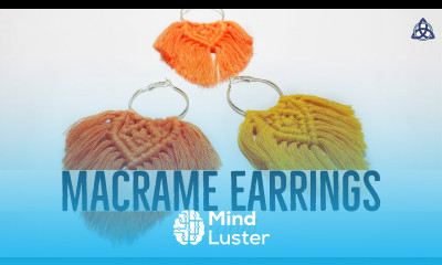 EASY Macrame Earrings Tutorial BOHO Earrings DIY Macrame Jewelry