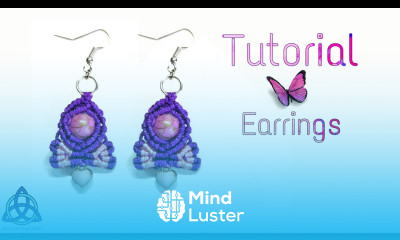 Macrame Earrings Tutorial Butterfly Wings