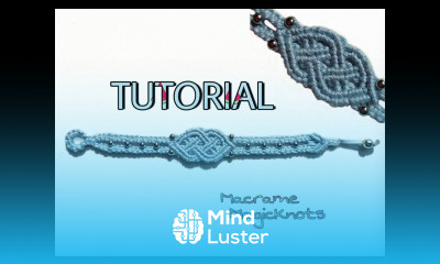 Celtic Macrame Bracelet DIY  Macrame Magic Knots 