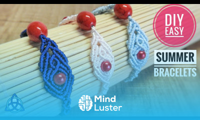 HOW TO DIY Macrame Bracelet with Beads