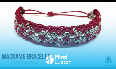 Macrame Celtic Blue Sea Bracelet Tutorial Friendship Bracelet DIY