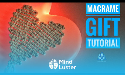 Gift from the Heart Easy Macrame Heart Tutorial